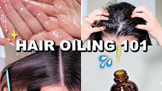 HAIR OILING ROUTINE FOR LONG HAIR | How I Oil My Hair For Hair Growth