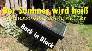 Sonnenwachsschmelzer in Schwarz