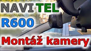 Kamera do auta NAVITEL R600 | Montáž do auta | Kam namontovat kameru