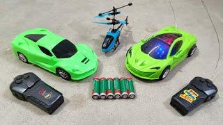 Redio control car unboxing and testing & Remote Control rc helicopter unboxing and fly test