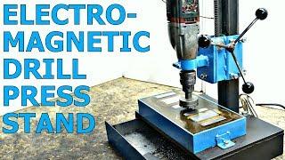 ELECTROMAGNETIC Drill Press Stand [PLANS]