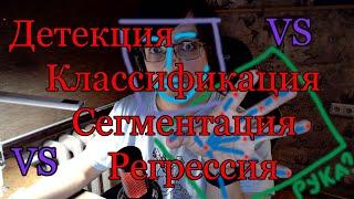 Детекция vs Сегментация vs Регрессия vs Классификация