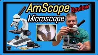 AmScope M150C-I Microscope Review and How To Use