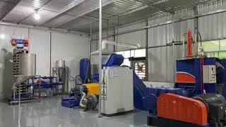 Cross-linked PE Foam for masterbatch making process