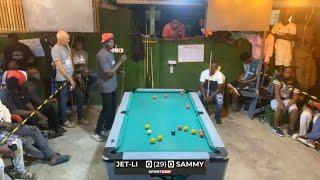 JET-LI vs SAMMY - RACE TO 15 @ Agewa 1+1 : POT 10K