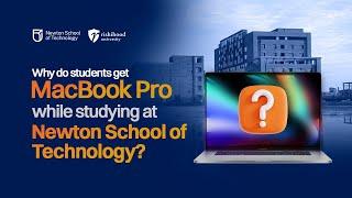 Why do students get MacBook Pro while studying at Newton School of Technology?