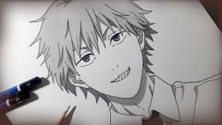 How to draw Denji | Chainsaw Man | Step by step Tutorial