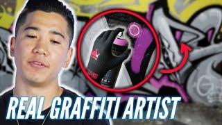 Graffiti Artist Tags A Wall In Graffiti Simulator • Professionals Play