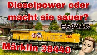 Märklin Diesellokomotive ES44AC - 38440 / Viel Licht oder auch Schatten?