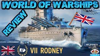 Rodney T7/EN/BB *Eine Legende ohne Liebe von WG...* "Review"️ in World of Warships 