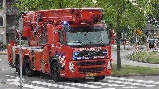 Politie, brandweer en ambulance naar reanimatie in Rotterdam