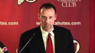 University of Utah - Men's Basketball Press Conference - 4/4/11