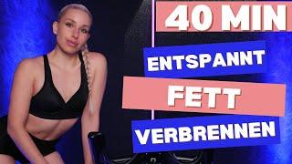 ENTSPANNT FETT VERBRENNEN - dein neues Bike Workout für zuhause 