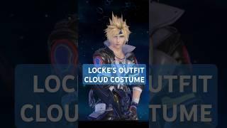 Locke's Outfit Cloud Costume Final Fantasy 7 Ever Crisis #locke #cloudshorts #shorts #youtubeshorts