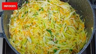 Cabbage Stir Fry Recipe | How to Cook Cabbage | Infoods