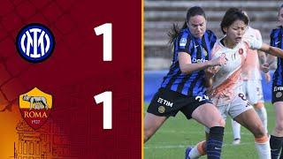 INTER 1-1 ROMA | SERIE A FEMMINILE 2024-25