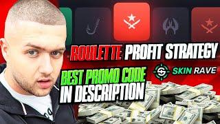 SKINRAVE ROULETTE PROFIT STRATEGY ! | SkinRave Promo Code 2024 | SkinRave Case Opening | skinrave.gg