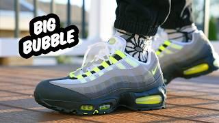 Nike Air Max 95 Neon Big Bubble 2025 Review & On Feet