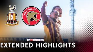 EXTENDED HIGHLIGHTS: Bradford City v Walsall