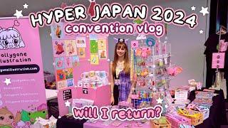 Hyper Japan 2024!  Convention Prep, Selling Experience & Kawaii Haul  Artist Alley & Studio Vlog