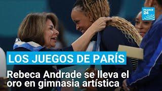 Andrade hizo historia para Brasil sumando cuatro medallas en París 2024 • FRANCE 24 Español