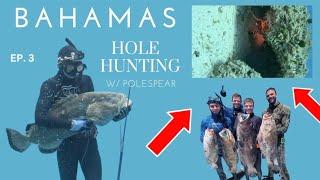 Bahamas | Hole Hunting Big Grouper With Polespears