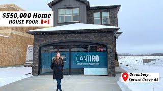 Canada house tour |Inside a $550,000 Modern House Tour in Spruce Grove Alberta CA| Affordable Home