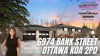 Ottawa Realtor : 6974 Bank Street, Ottawa Ontario, K0A 2P0