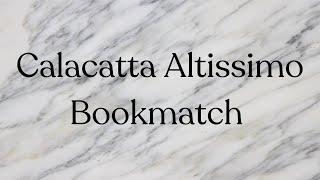 Calacatta Altissimo Bookmatch