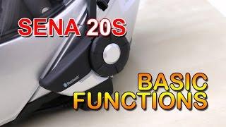 SENA 20S - Basic functions