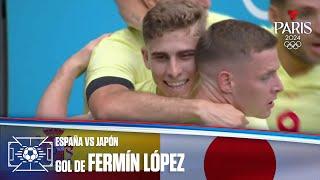 Gol de Fermín López | España vs Japón 1-0 | Juegos Olímpicos París 2024 | Telemundo Deportes