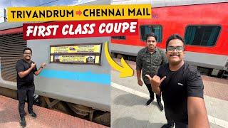 No.20 മദ്രാസ് മെയിൽ ഫസ്റ്റ് ക്ലാസ്സ് യാത്ര | AC First Class Coupe | Trivandrum Chennai Mail 