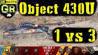 World of Tanks Object 430U Replay - 8 Kills 8.5K DMG(Patch 1.4.1)