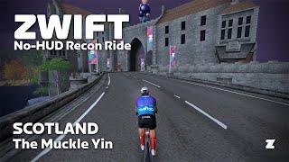 Zwift no-HUD recon: The Muckle Yin