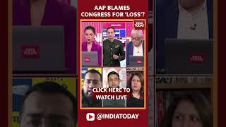 Delhi Election Results 2025: AAP Blames Congress For 'Loss' | India Today