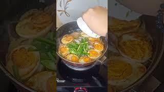 Egg Fry Masala, Boiled Egg Recipe #breakfast #eggseries #ytshorts  #cooking #recipe #eggrecipe