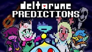 My FULL DELTARUNE PREDICTIONS Before Chapter 3&4 (Analysis/Theory Discussion)