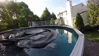 Opening my above ground pool