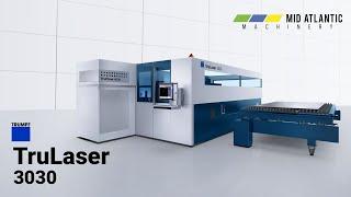 TRUMPF TruLaser 3030 fiber High Performance Production Cell | Mid Atlantic Machinery