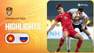 HIGHLIGHTS: ĐT VIỆT NAM - ĐT NGA | SAI LẦM ĐÁNG TIẾC, NỖ LỰC CUỐI TRẬN BẤT THÀNH