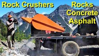 Jaw Crushers For Crushing Rock, Concrete, Asphalt, Granite