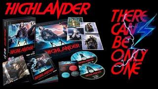 Highlander StudioCanal 4k Bluray Collector's Edition Unboxing & My Thoughts On The 4k Transfer.