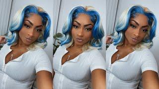 I GOT BLUE HAIR  Sensationnel Vice Lace Front Wig - VICE UNIT 10 | Ft.Wigtypes