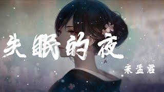 失眠的夜 (DJ熱搜版) - 宋孟君『我把燈光都熄滅，熬著最難熬的夜』【動態歌詞】