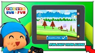  POCOYO GAMEPLAY - App: Pocoyo Run & Fun | Funny video cartoon games for kids