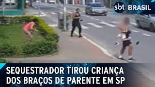 Homem é preso por tentativa de sequestro de criança em SP | SBT Brasil (22/11/24)