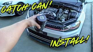 Integrated Engineering Catch Can Install! (MK7 and 7.5 GTI!)