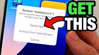 How To Delete Apps on iPhone iOS 18 (Permanently)