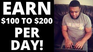 Earn $100 A DAY Online Easily With 3 Steps! (Make Money Online For Free!)