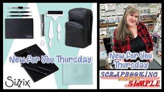 New For You Thursday featuring Sizzix!  The 2nd time around is a wahoooo kachoo!  Save BIG on Sizzix